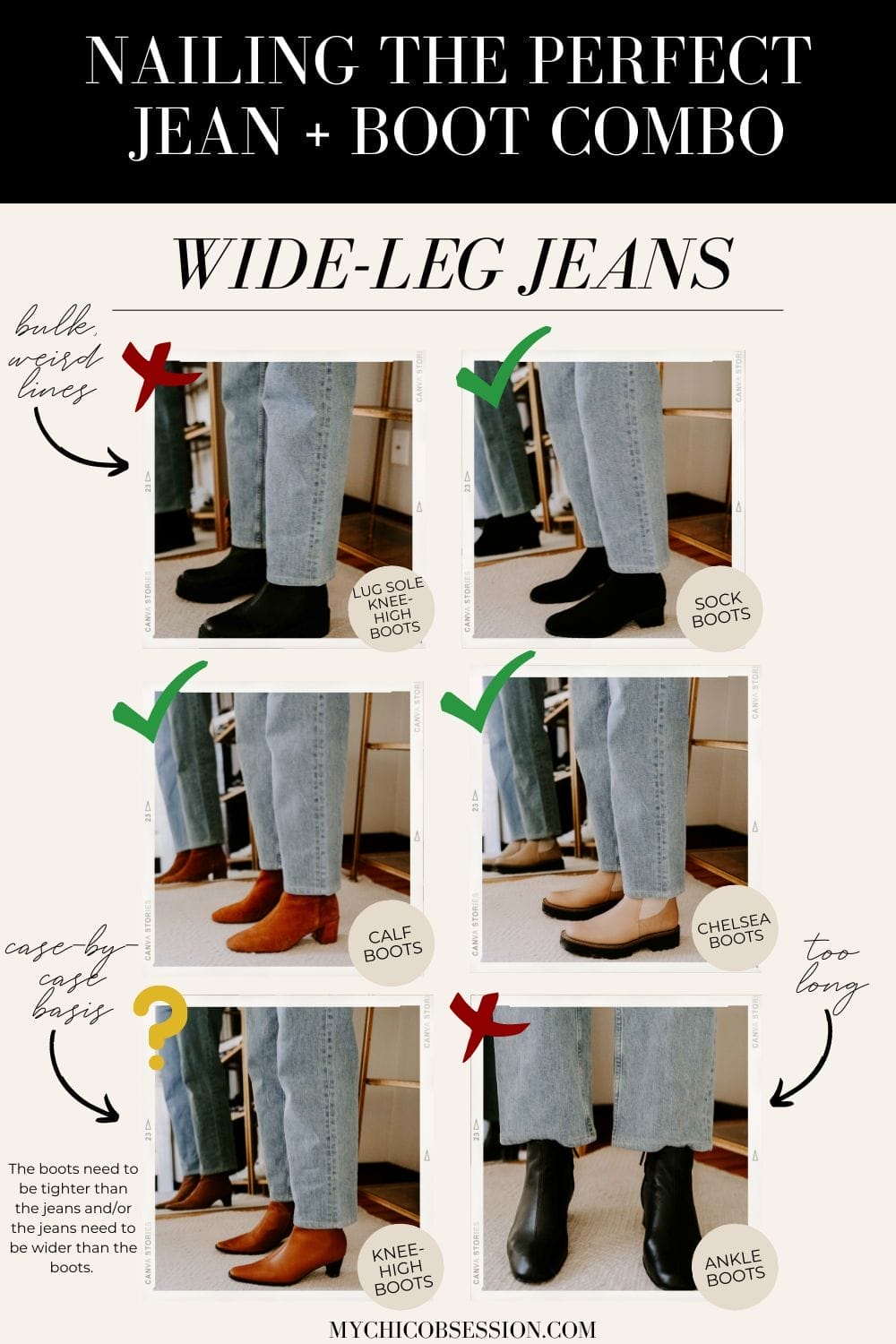 Your Guide on How to Wear Ankle Boots and More With Jeans Plus Tips for Always Getting It Right MY CHIC OBSESSION