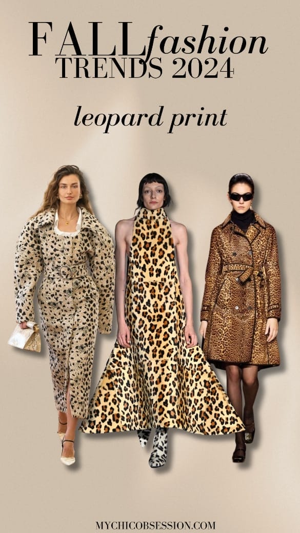 leopard print fall fashion 2024 trend